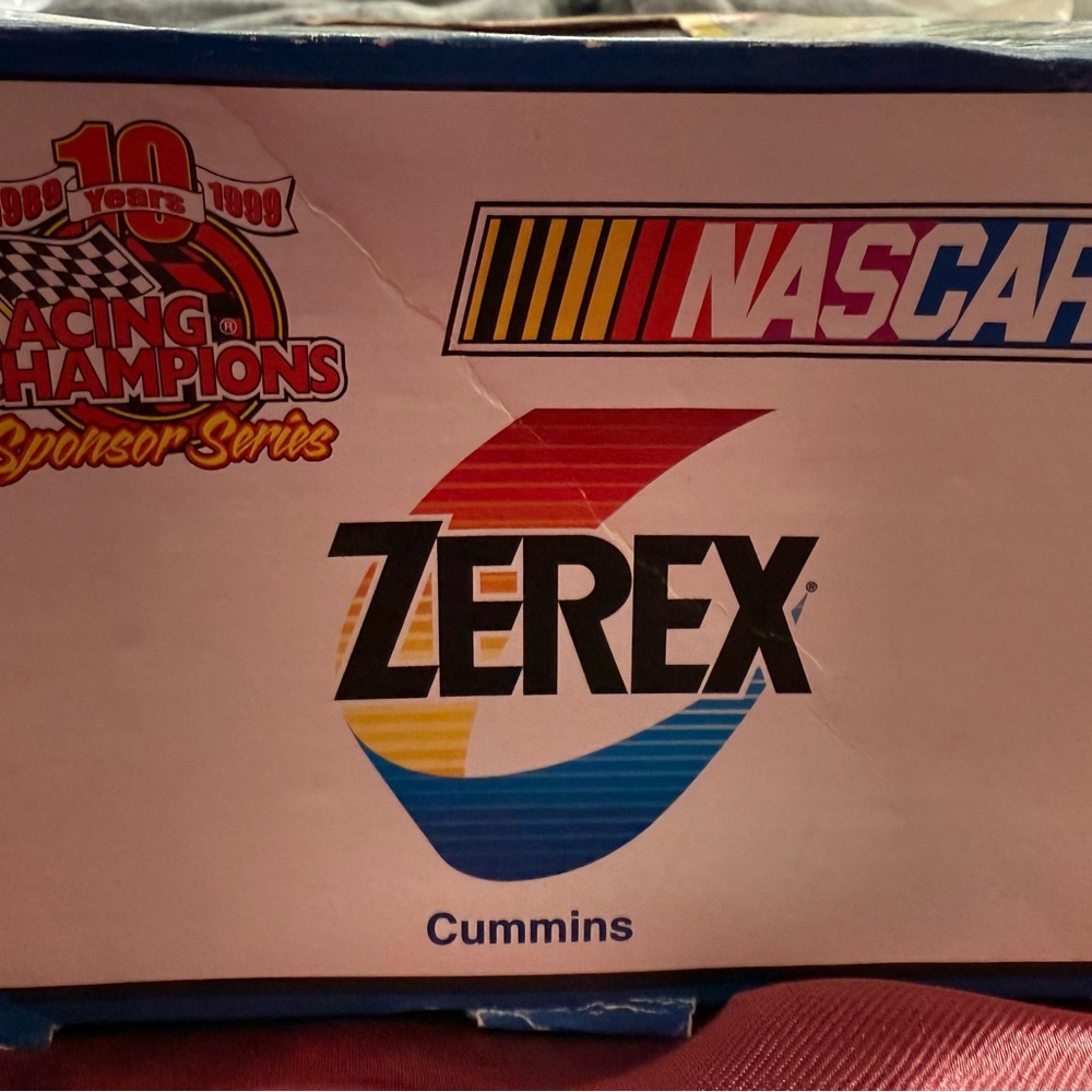 Nascar Red and Blue Racing Toy Cars